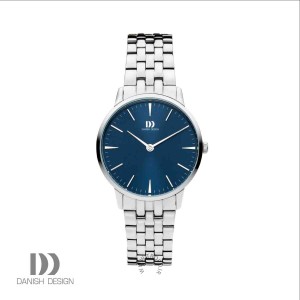 ساعت مچی عقربه ای زنانه دنیش دیزاین (Danish design) مدل IV98Q1251 Akilia Silver Blue Link Medium