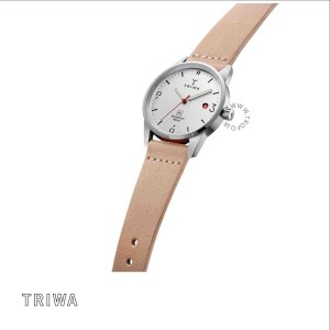 ساعت مچی عقربه ای زنانه تریوا مدل  Hu34L Grey