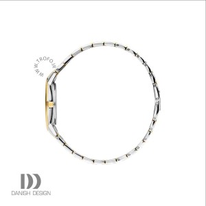 ساعت مچی عقربه ای زنانه دنیش دیزاین (Danish design) مدل IV99Q1251  Akilia Black Gold Link Medium