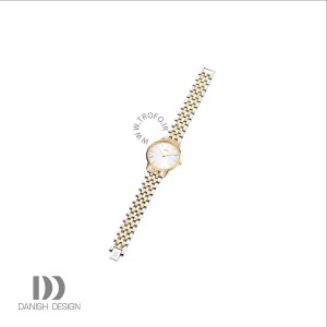 ساعت مچی عقربه ای زنانه دنیش دیزاین (Danish design) مدل IV99Q1251  Akilia Black Gold Link Medium