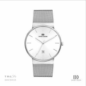 ساعت مچی عقربه ای مردانه دنیش دیزاین (Danish design) مدل IQ62Q971 Tåge Silver Large
