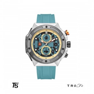 ساعت مچی عقربه ای مردانه تی فایو (T5)  کد H4015  نارنجی