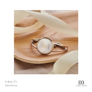 ساعت مچی عقربه ای زنانه دنیش دیزاین (Danish design) مدل IV73Q1230 Chloe Two-Tone blue