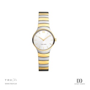 ساعت مچی عقربه ای زنانه دنیش دیزاین (Danish design) مدل IV66Q1293 Jolie Gold Anthracite