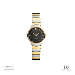 ساعت مچی عقربه ای زنانه دنیش دیزاین (Danish design) مدل IV66Q1293 Jolie Gold Anthracite