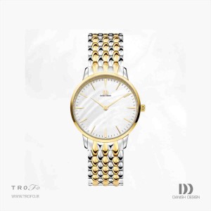 ساعت مچی عقربه ای زنانه دنیش دیزاین (Danish design) مدل IV91Q1251  Akilia Gold Link Medium