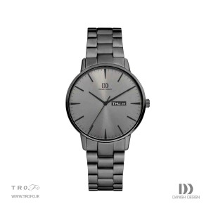ساعت مچی عقربه ای مردانه دنیش دیزاین (Danish design) مدل IQ66Q1267 Akilia Day/Date All Grey Mesh
