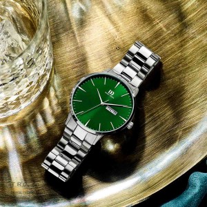 ساعت مچی عقربه ای مردانه دنیش دیزاین (Danish design) مدل IQ96Q1267 Akilia Day/Date All Grey Link