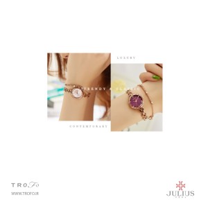 ساعت مچی عقربه ای جولیوس (JULIUS) مدل JS-009LE