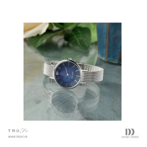 ساعت مچی عقربه ای زنانه دنیش دیزاین (Danish design) مدل IV77Q1251  Akilia Gold Husky Blue DressLink Medium
