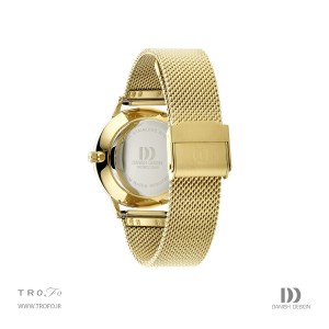 ساعت مچی عقربه ای زنانه دنیش دیزاین (Danish design) مدل IV09Q1167  Rømø Mother of Pearl Gold Green