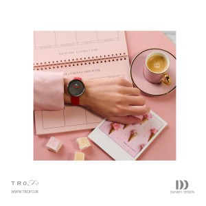 ساعت مچی عقربه ای زنانه دنیش دیزاین (Danish design) مدل IV09Q1167  Rømø Mother of Pearl Gold Green