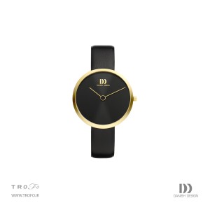 ساعت مچی عقربه ای زنانه دنیش دیزاین (Danish design) مدل IV11Q1261 Centro Black Gold