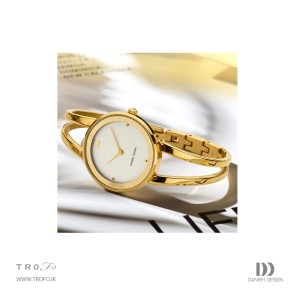 ساعت مچی عقربه ای زنانه دنیش دیزاین (Danish design) مدل IV05Q1295 Nostalgi 1988 Gold Bangle