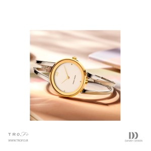 ساعت مچی عقربه ای زنانه دنیش دیزاین (Danish design) مدل IV65Q1295 Nostalgi 1988 Two-Tone Bangle