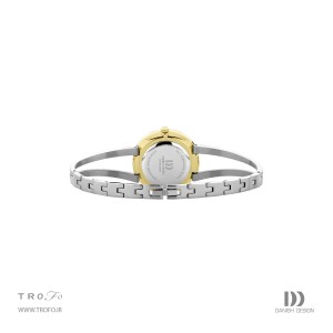 ساعت مچی عقربه ای زنانه دنیش دیزاین (Danish design) مدل IV65Q1295 Nostalgi 1988 Two-Tone Bangle