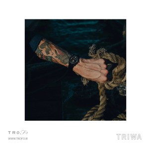 ساعت مچی عقربه ای زنانه مردانه تریوا (TRIWA) مدل Ocean Plastic Sun