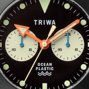ساعت مچی عقربه ای زنانه مردانه تریوا (TRIWA) مدل Ocean Plastic Timer DEEP BLUE
