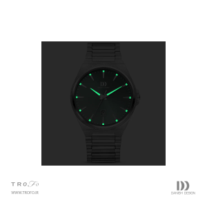 ساعت مچی عقربه ای زنانه دنیش دیزاین (Danish design) مدل IV73Q1295 Nostalgi 1988 Two-Tone Black Bangle