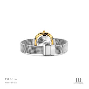 ساعت مچی عقربه ای زنانه دنیش دیزاین (Danish design) مدل Amelia Ripple Two-Tone IV65Q1307