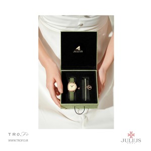 ساعت مچی زنانه جولیوس JULIUS مدل JA-1436A با پک هدیه