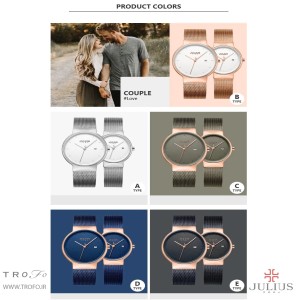 ساعت مچی زنانه جولیوس JULIUS مدل JS-009ME