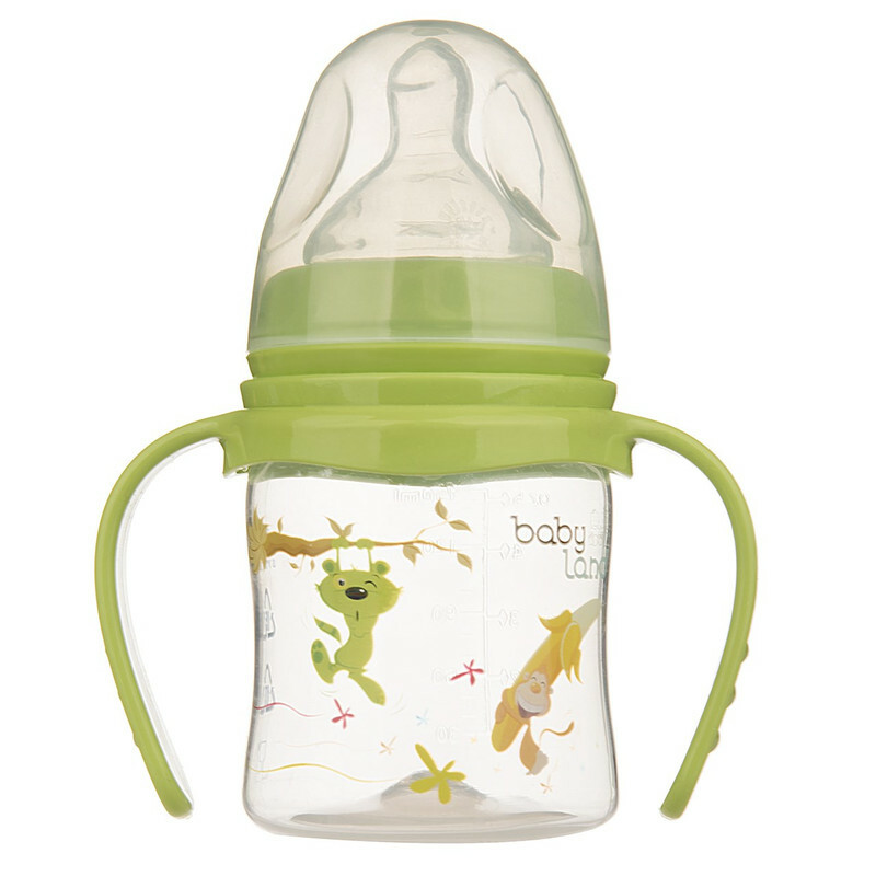 شیشه شیر بیبی لند مدل 408 ظرفیت 150 میلی لیتر