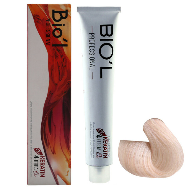 رنگ مو بیول شماره 0082 حجم 100 میلی لیتر رنگ بلوند صدفی ویژه روشن