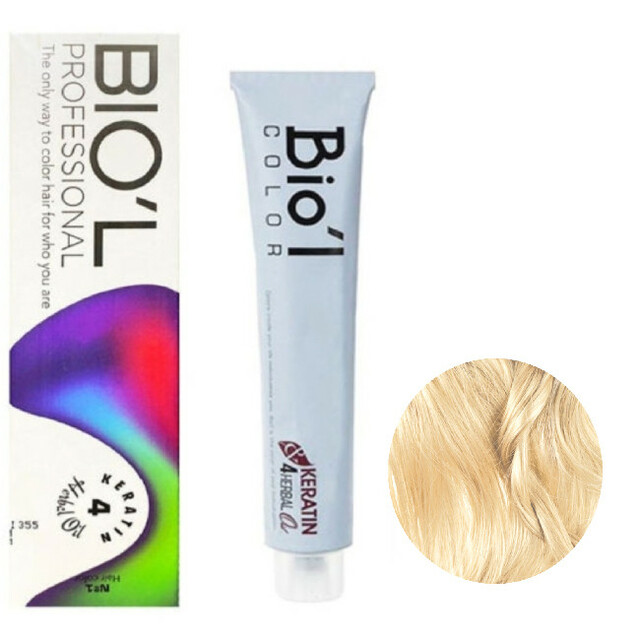 رنگ مو بیول   شماره 0012 حجم100میلی لیتر   رنگ بلوند کریستالی ویژه روشن