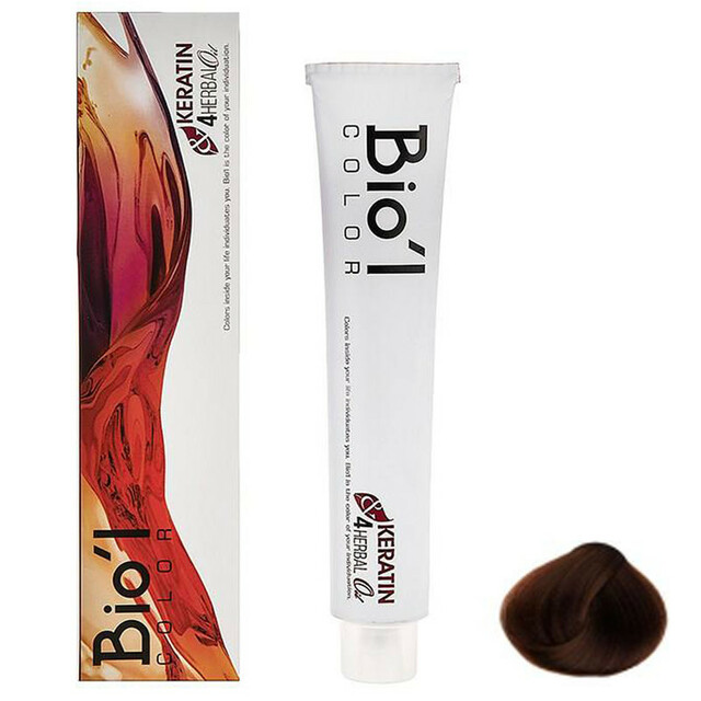 رنگ مو بیول سری Chocolate مدل HERBAL شماره 7.8 حجم 100 میلی لیتر رنگ بلوند شکلاتی متوسط