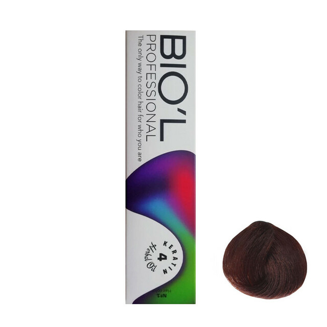 رنگ مو بیول شماره 5.22 حجم 100 میلی لیتر رنگ بادمجانی تیره