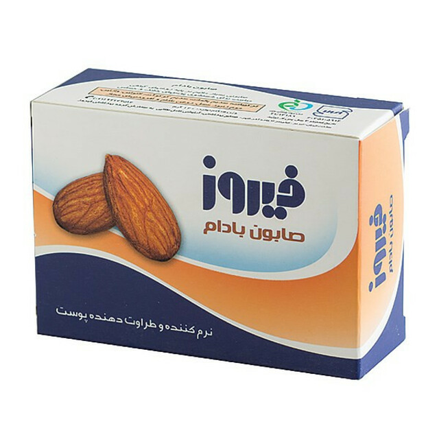 صابون شستشو فیروز مدل Almond وزن 120 گرم