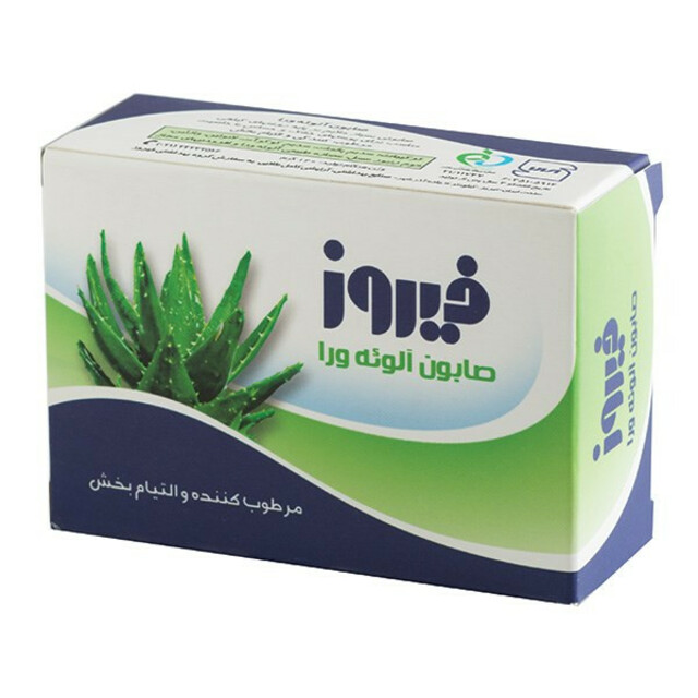 صابون شستشو فیروز مدل آلوئه ورا وزن 120 گرم