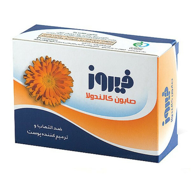 صابون شستشو فیروز مدل Calendula وزن 120 گرم