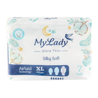 نوار بهداشتی ایرلید xl مای لیدی هفت عددی silky soft