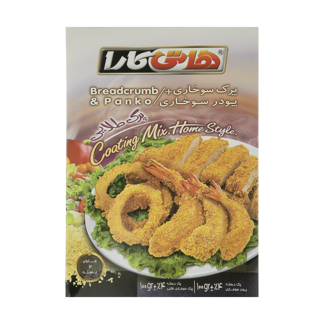 پودر سوخاری ساده هاتی کارا - 100 گرم مجموعه 2 عددی