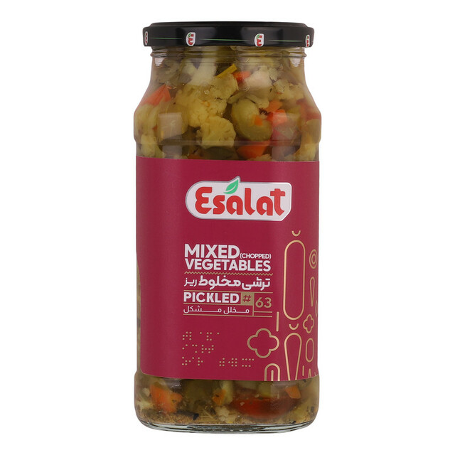 ترشی مخلوط ریز اصالت - 570 گرم