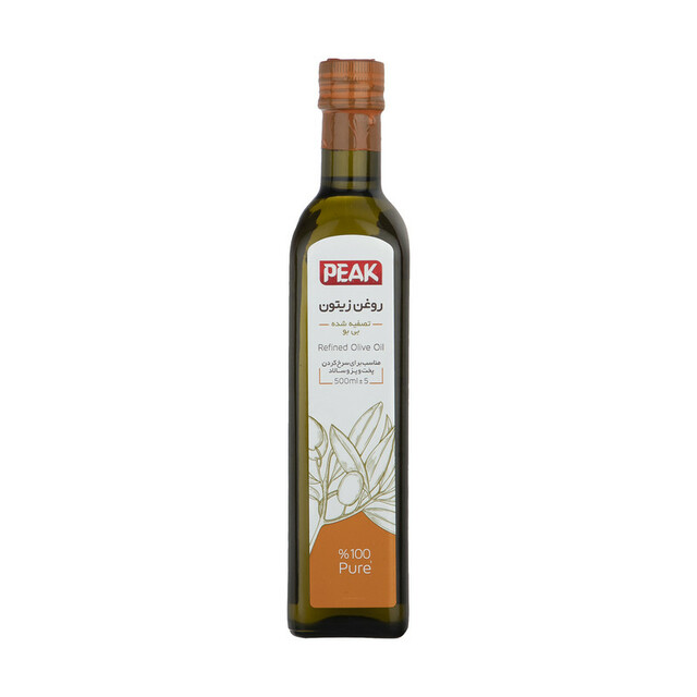 روغن زیتون تصفیه شده بی بو پیک - 500 میلی لیتر