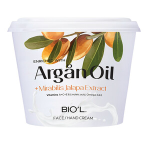 کرم دست و صورت بیول مدل Argan Oil حجم 250 میلی لیتر