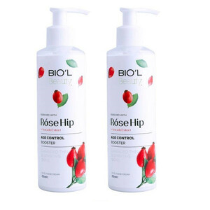 کرم مرطوب کننده بیول مدل Rose Hip حجم 250 میلی لیتر مجموعه 2 عددی