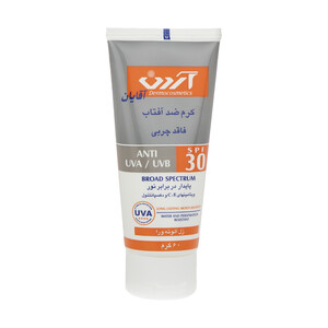 کرم ضدآفتاب بدون رنگ آقایان آردن، SPF30