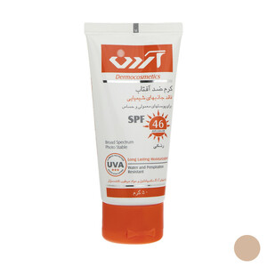 کرم ضد آفتاب رنگی آردن، مدل SPF4