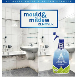 اسپری تمیز کننده سطوح استونیش مدل Mould &amp;amp; Mildew Blaster حجم 750 میلی لیتر