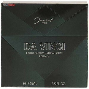 ادو پرفیوم مردانه ژک‌ ساف مدل Da Vinci حجم 75 میلی لیتر