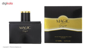 ادو پرفیوم مردانه ژک ساف مدل Magic Noir حجم 100 میلی لیتر