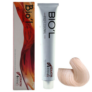 رنگ مو بیول شماره 0082 حجم 100 میلی لیتر رنگ بلوند صدفی ویژه روشن