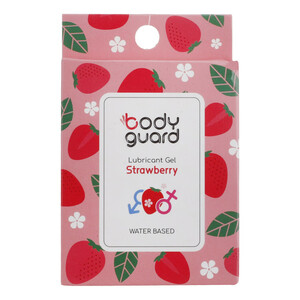 ژل لوبریکانت بادیگارد مدل Strawberry بسته 3 عددی