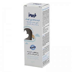 کرم محافظ پای کودک فیروز مدل A12 حجم 65 میلی لیتر