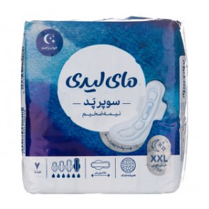 نوار بهداشتی مای لیدی مدل Maxi Superpad سایز خیلی خیلی بزرگ بسته 7 عدد