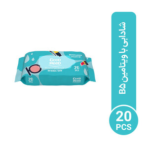 دستمال مرطوب گود مود مدل Moisturizer Vitamin B5 بسته 20 عددی